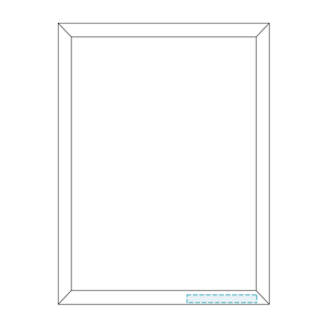 Black Slate Wall Frame